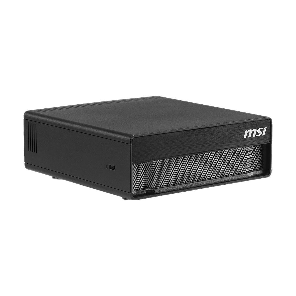 MSI EdgeXpert MS-C931 — GB10 desk AI supercomputer, front three-quarter view